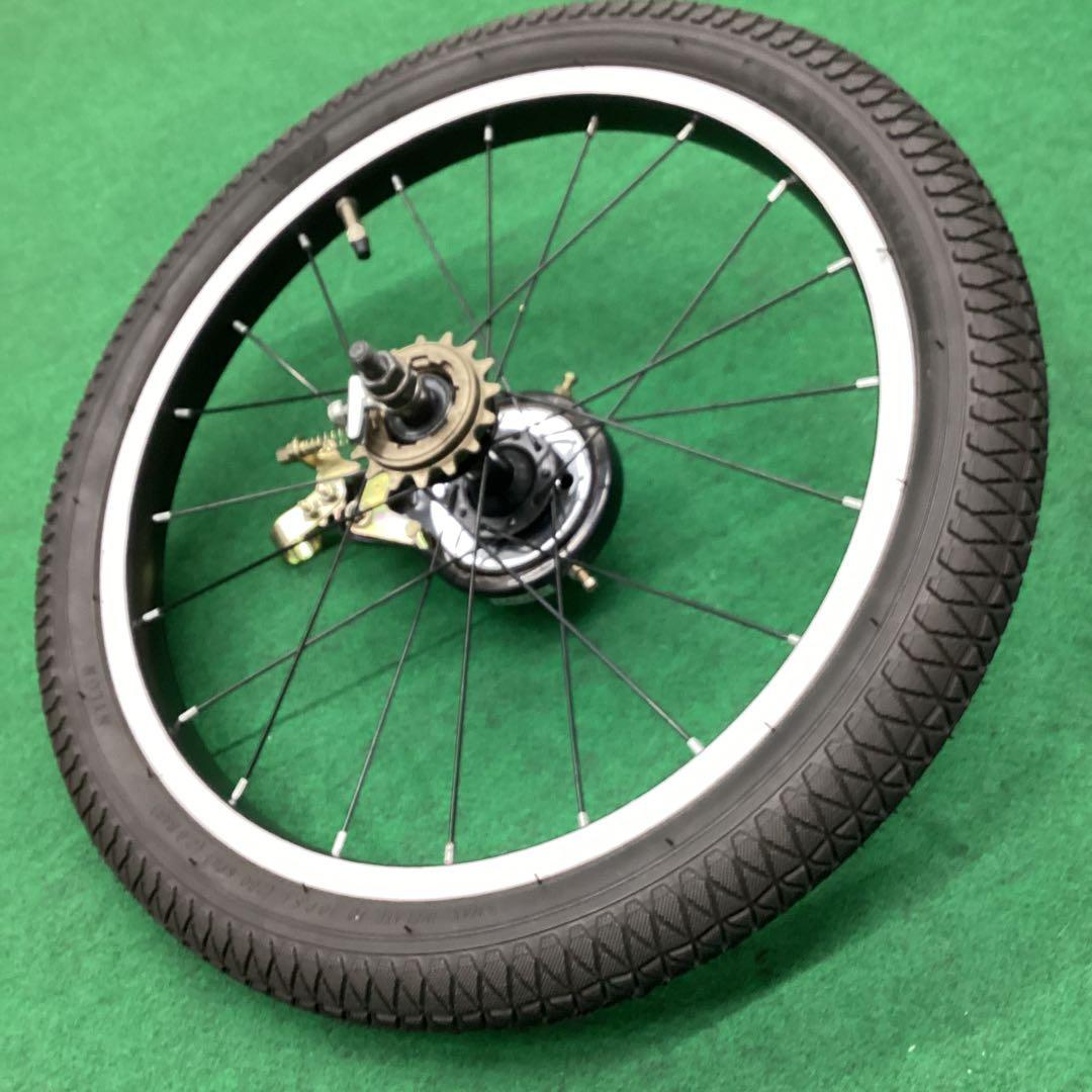 アルミリム　後輪　18x1.95　タイヤ付 16t 18インチ　リア