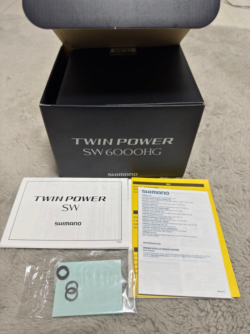 リール SHIMANO 21TWINPOWER SW 6000HG