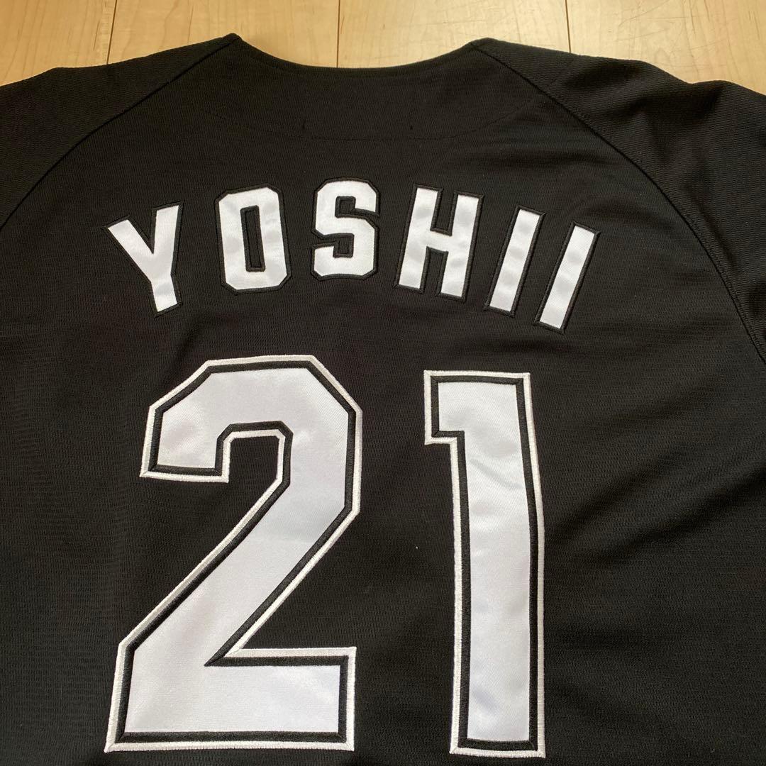 千葉ロッテマリーンズ　吉井監督　吉井理人　ビジターユニフォーム　2023 M