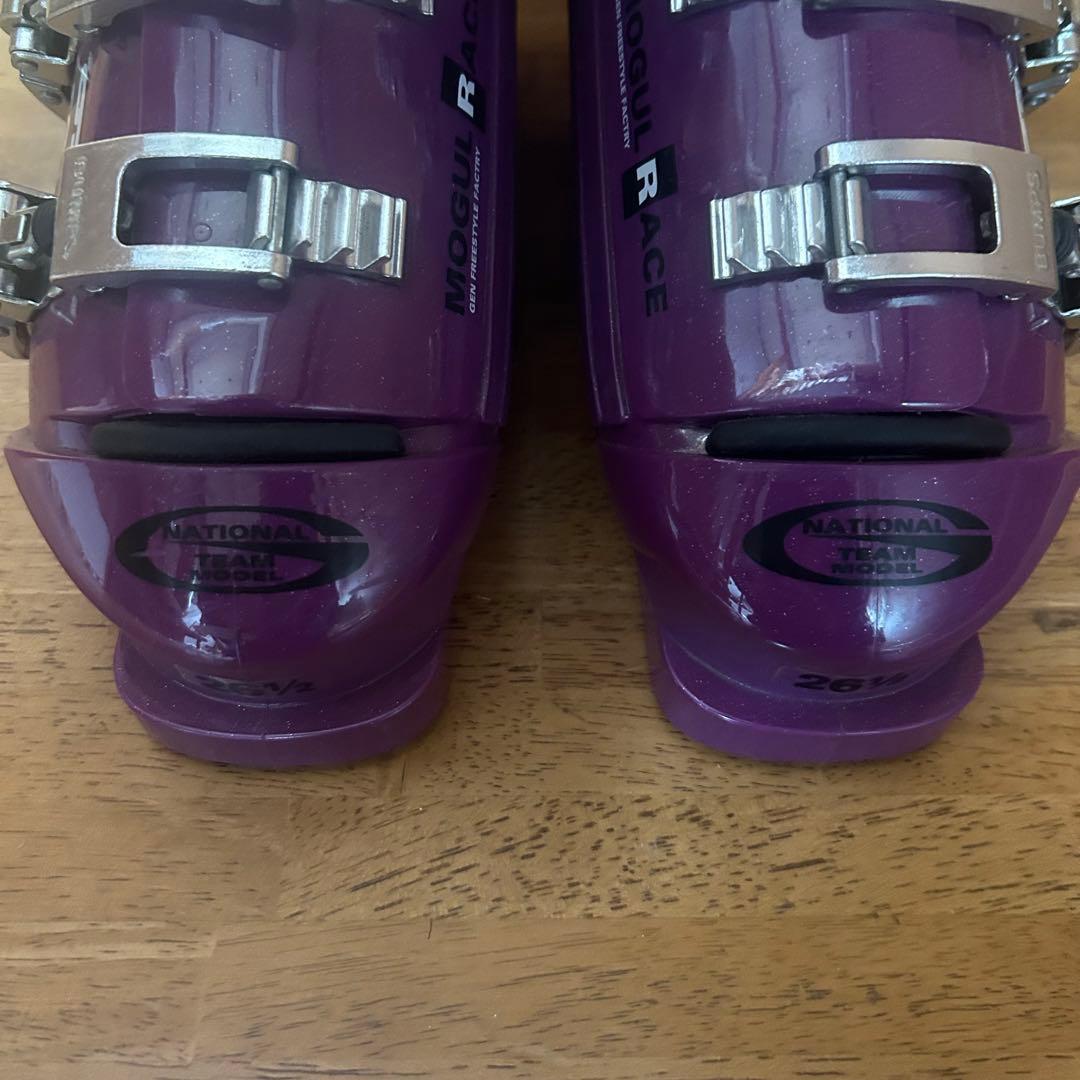 【未使用品】GEN FACTORY BUMPS 9R スキーブーツ 紫 26.5