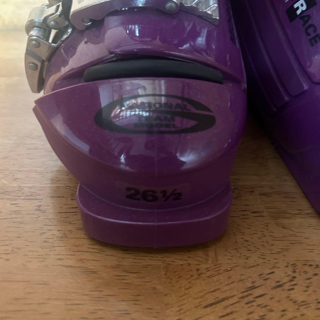 【未使用品】GEN FACTORY BUMPS 9R スキーブーツ 紫 26.5