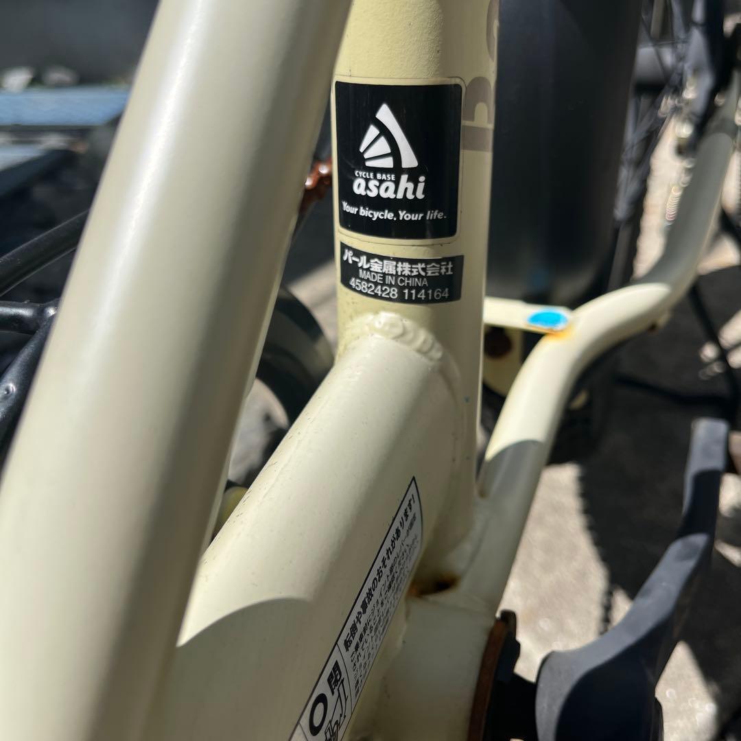 カーキ 折りたたみ自転車 20インチ