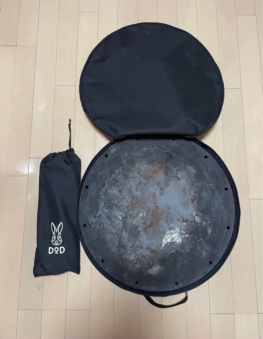 DOD　ディーオーディー　ビートルくん　キャンプ　焚き火台　調理　吊るし