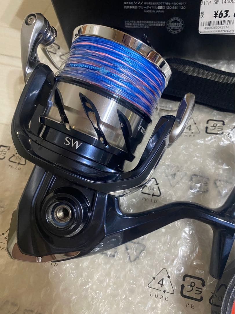 シマノ 21 TWINPOWER ツインパワーSW 14000XG 手5