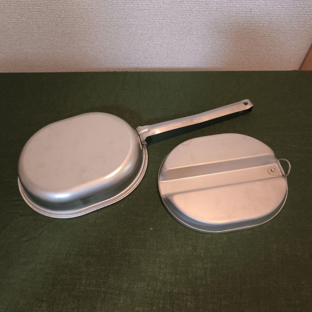 Sランク　アメリカ軍　放出品　2ピース　メスキット　飯盒　実物