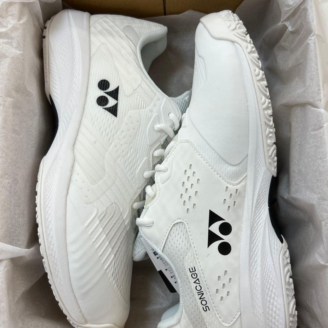 25.0㎝　011　ソニケージワイド　新品未使用　YONEX　テニス　シューズ