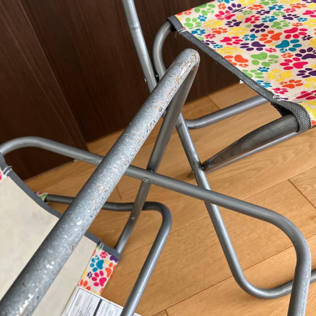【キャンピングフィールド】YAKPAKコラボ　フィッシングチェア　2脚　レア