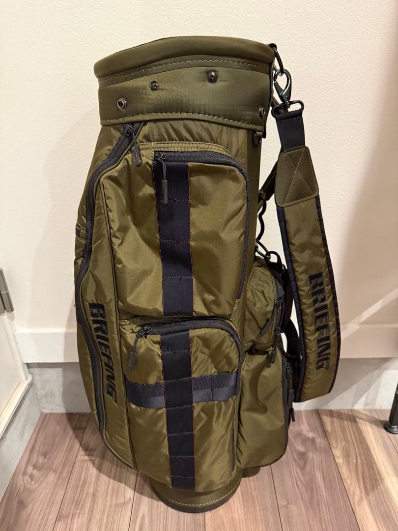 F*z様 BRIEFING キャディバッグ オリーブ