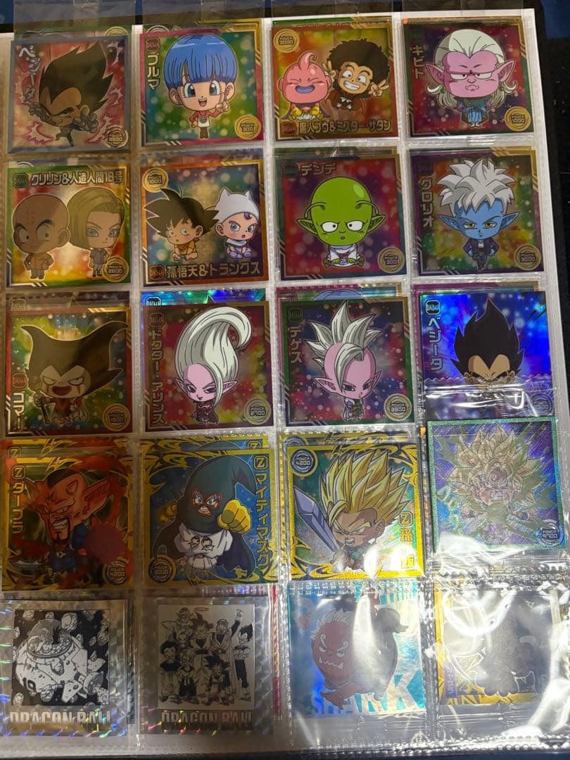 ドラゴンボール ホログラムシールセット