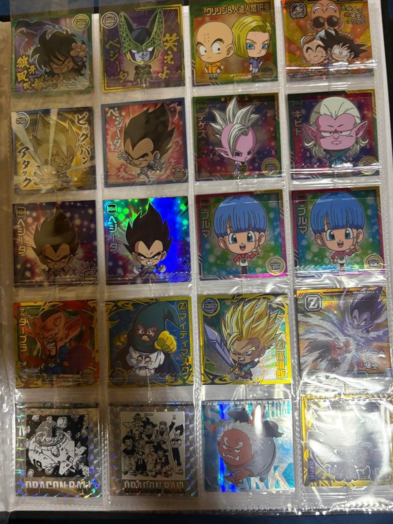 ドラゴンボール ホログラムシールセット