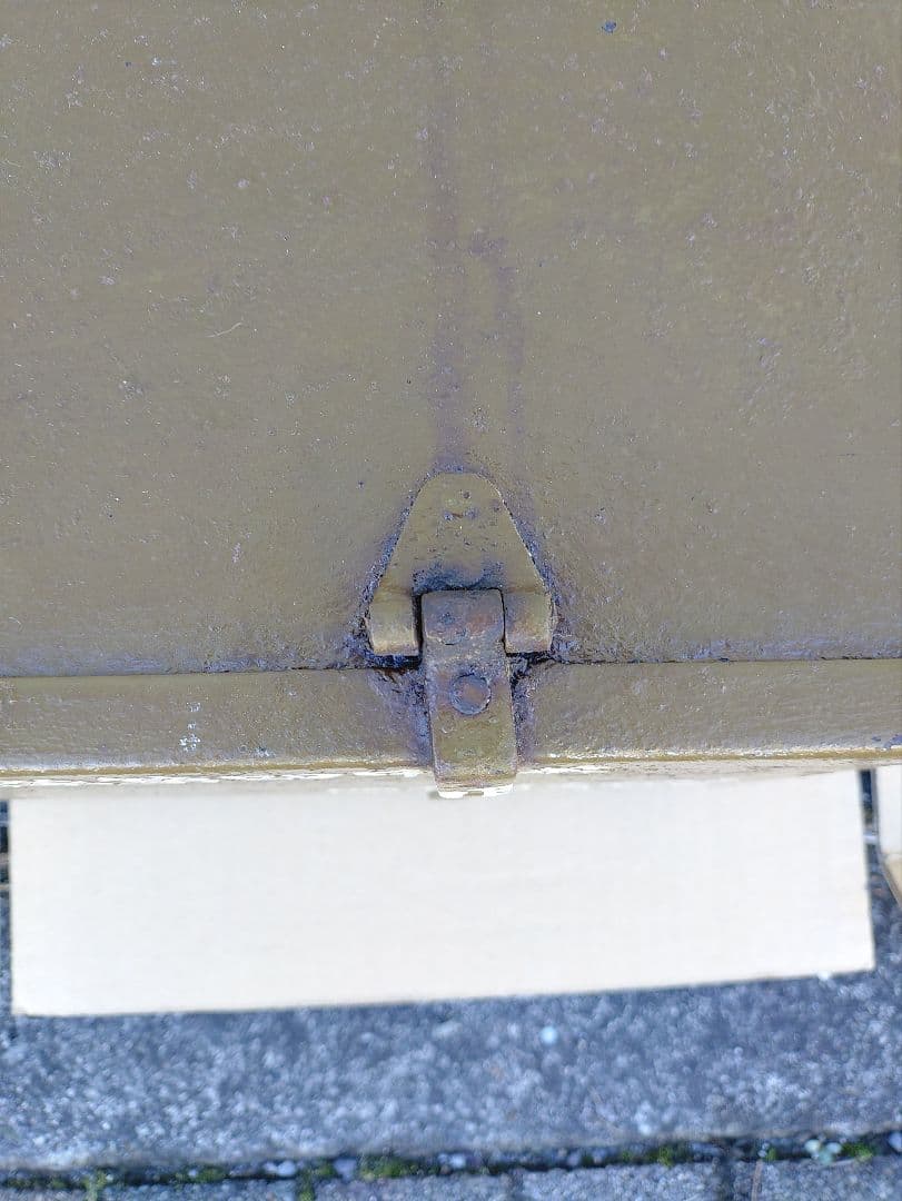 アンティーク日本陸軍スチール弾薬箱