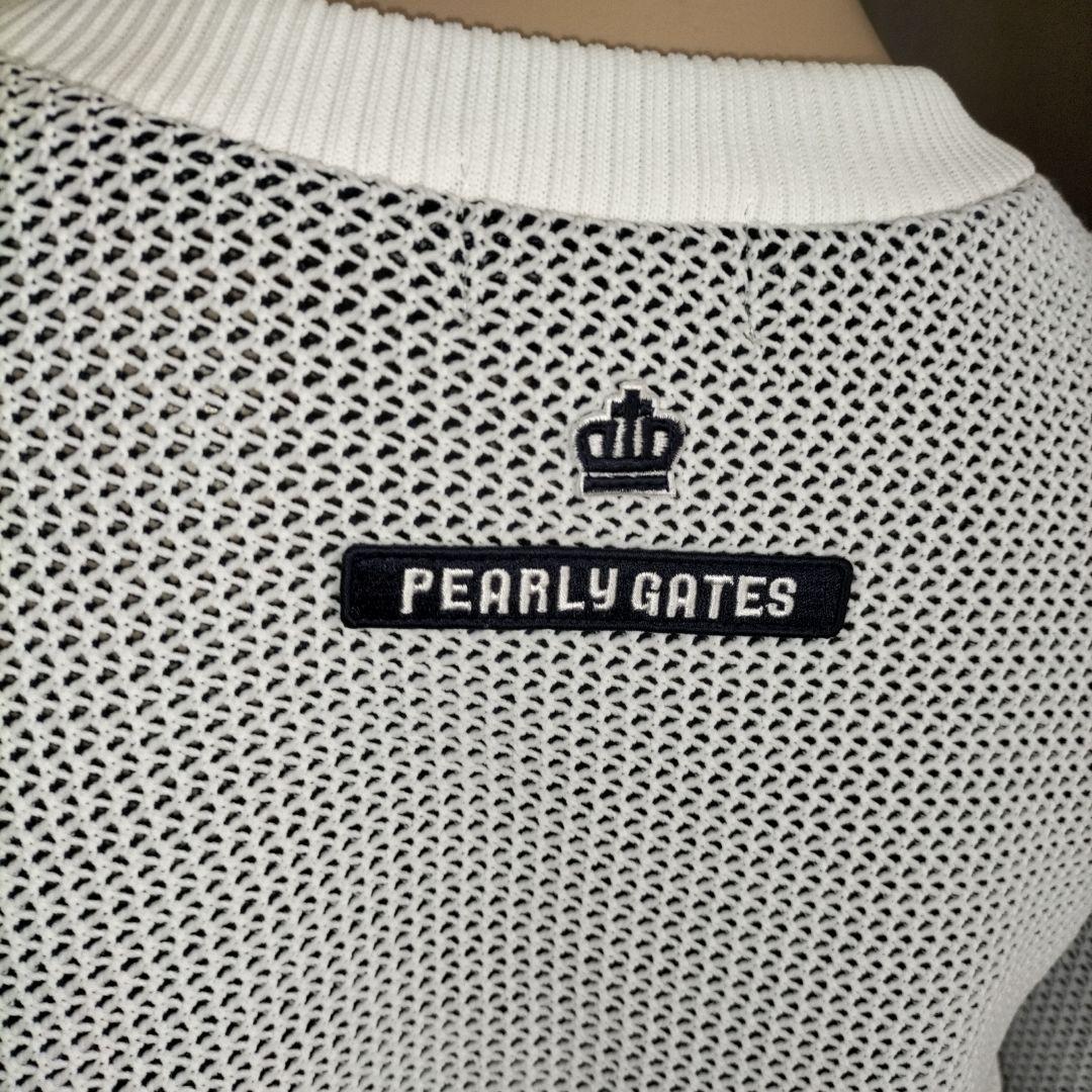 一度使用のみPEARLY GATES メッシュジャケット