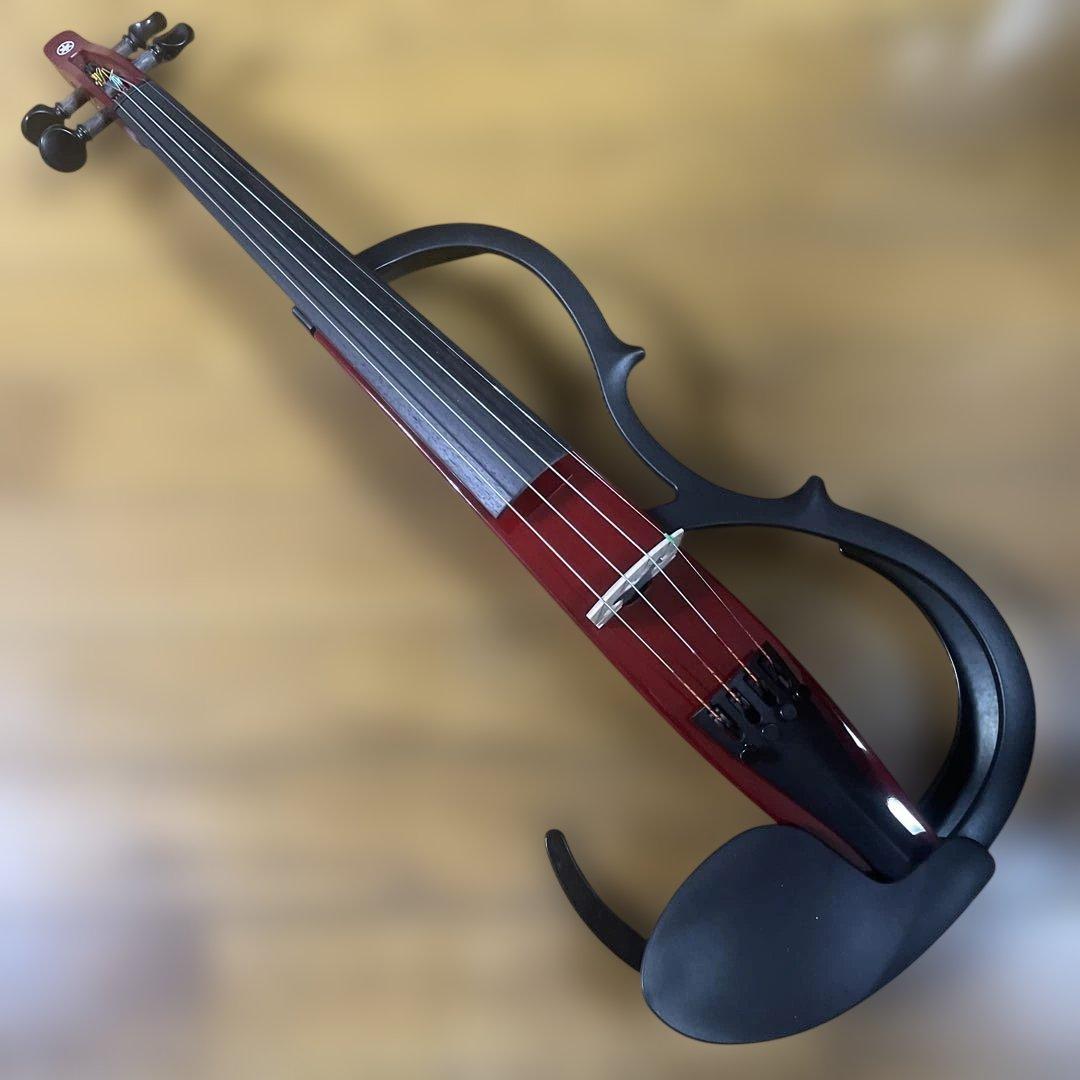 YAMAHA サイレントバイオリン　YSV104 弓・ハードケース付