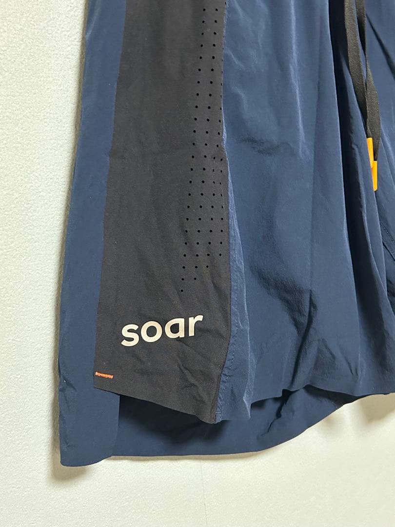 極美品 SOAR 17CM RunningShorts ランニングショートパンツ