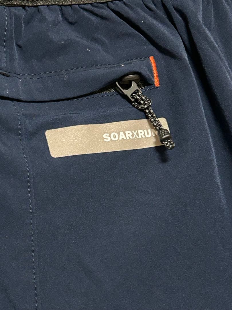 極美品 SOAR 17CM RunningShorts ランニングショートパンツ