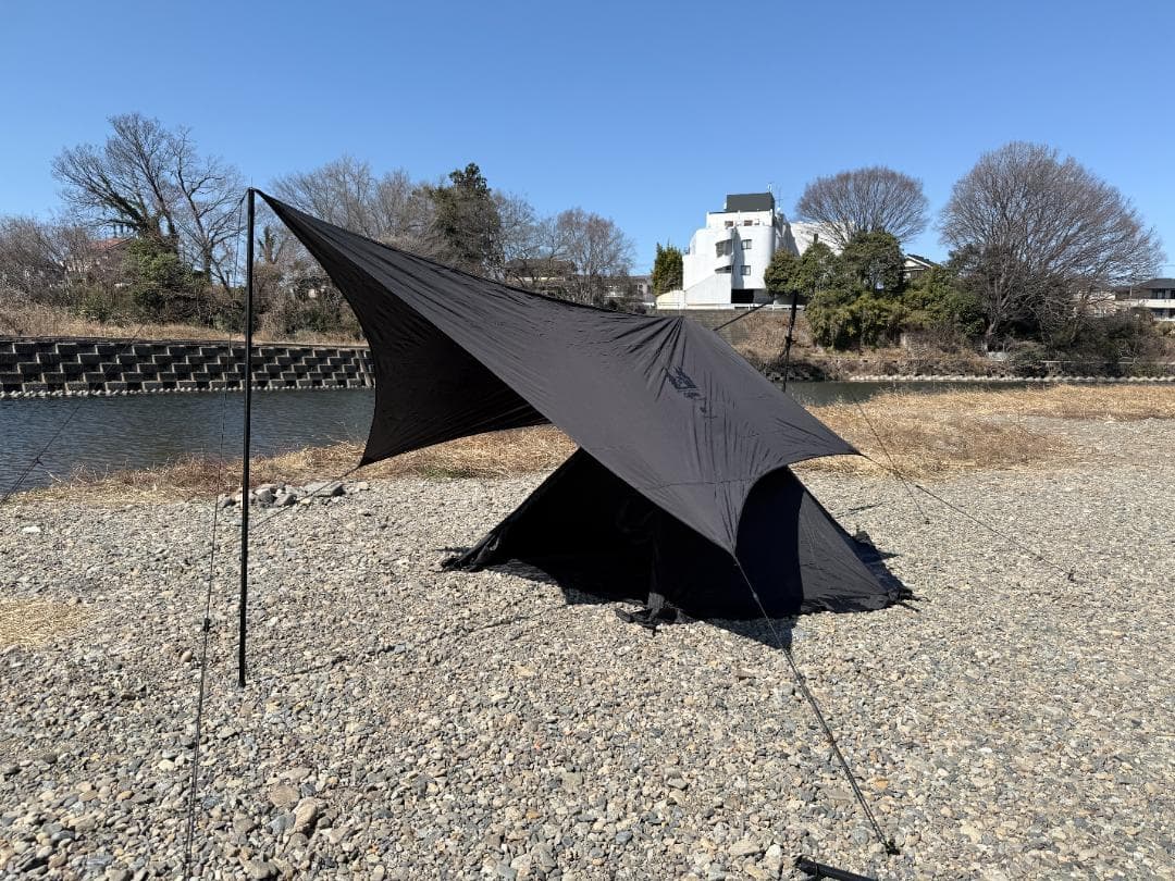 【美品】小川×カナディアンイースト ピルツ7＋システムタープ ペンタ