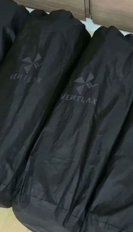 【2個セット】VENTLAX インフレーターマット（ブラック）