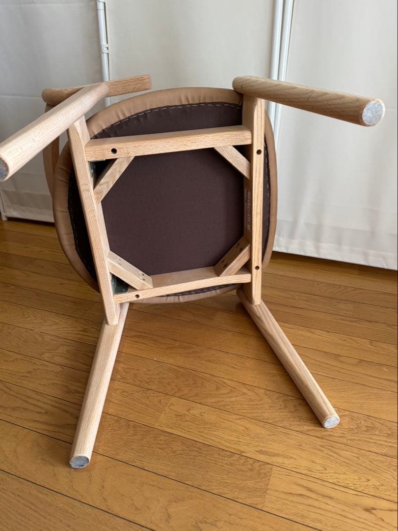 飛騨家具 イバタインテリア　セミアームチェア