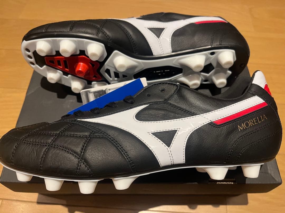 ミズノモレリア2Japanクロスステッチ26.5cm黒　袋付MIZUNOスパイク