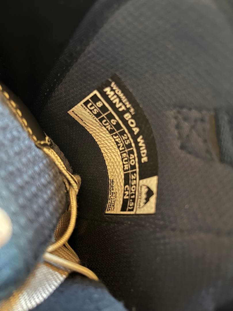 BURTON スノーボード ブーツ MINT-ASIAN FIT