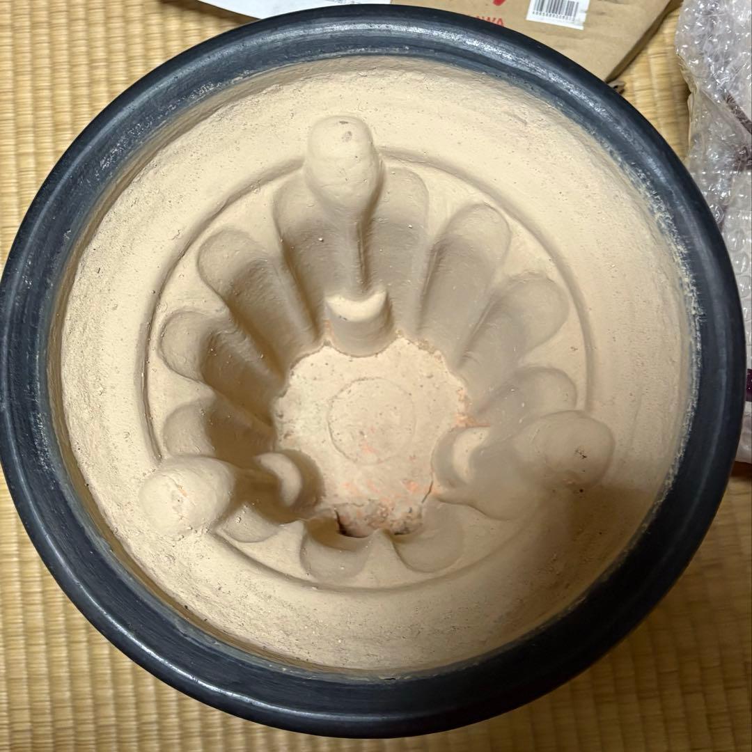 愛知県碧南 杉松製陶 黒七輪