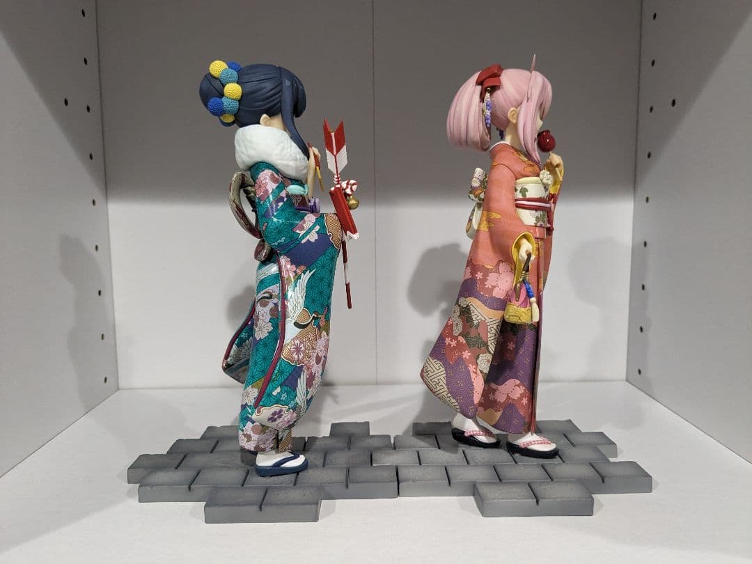 F：NEX ゆるキャン△ 志摩リン　各務原なでしこ　振袖フィギュア