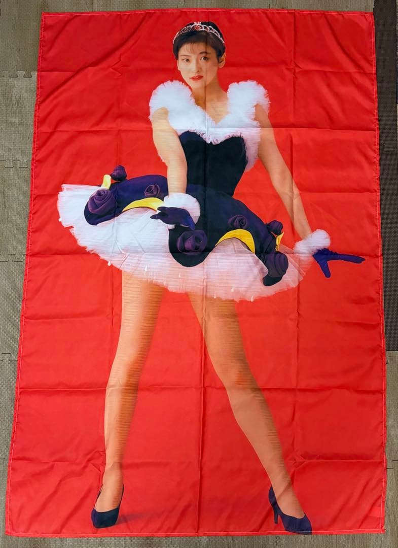 森高千里　タペストリー　壁掛け　カーテン　肌掛け　新品　a