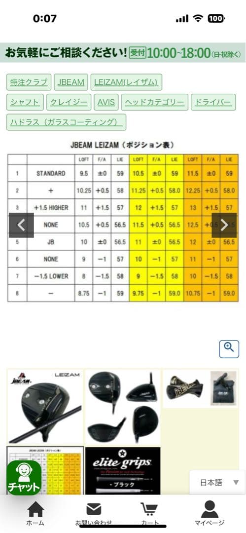 jBEAM レイザムドライバー　エッジワークス　ジェイビーム