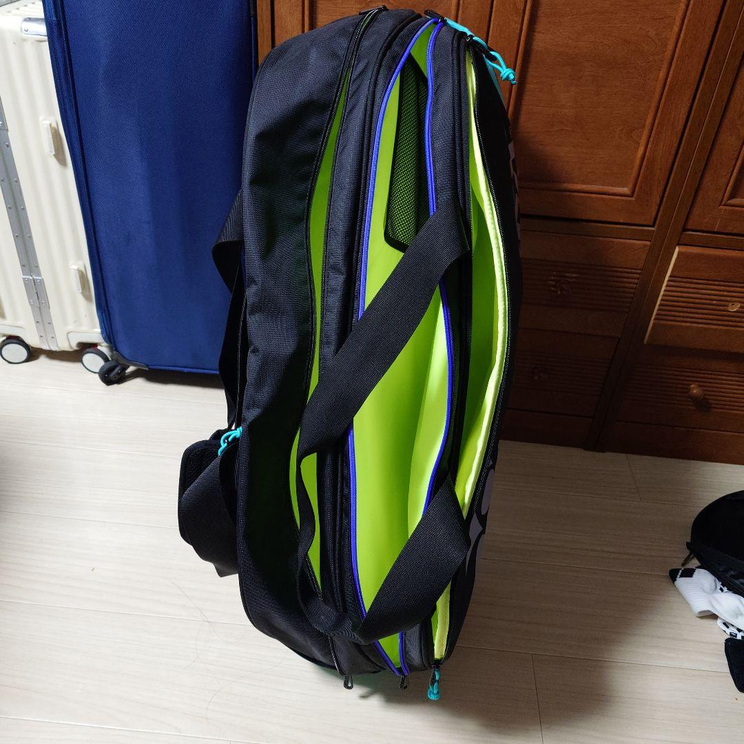 YONEX ラケットバッグ ブラック×シルバー24FW BAG2401W 076