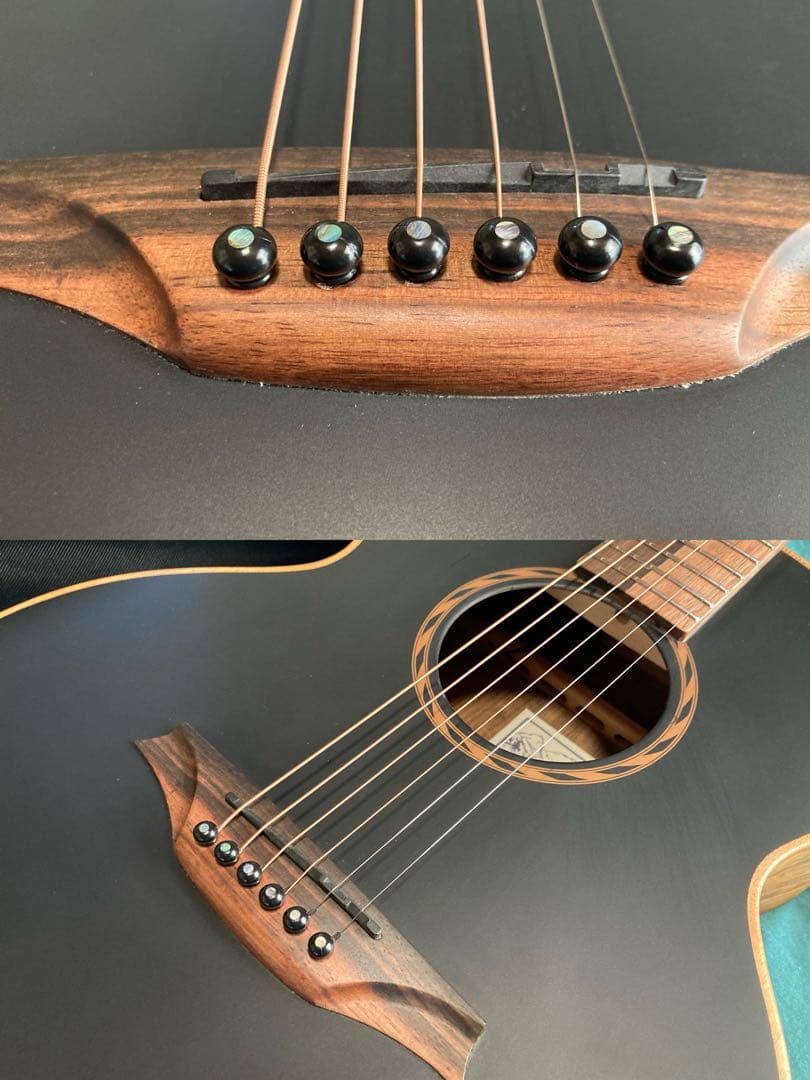 Bromo Guitars BAT8ME bk ブロモエレアコギター