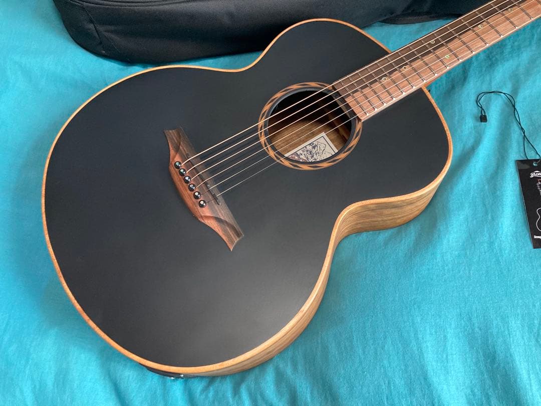 Bromo Guitars BAT8ME bk ブロモエレアコギター