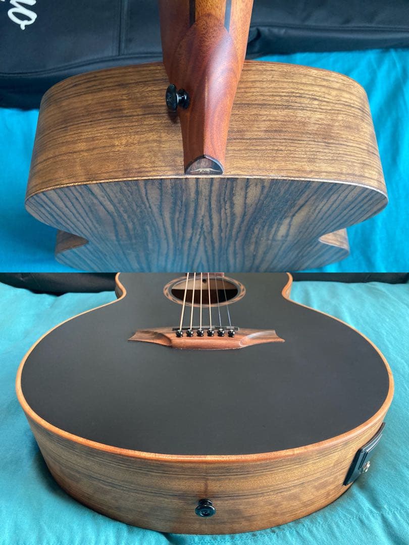 Bromo Guitars BAT8ME bk ブロモエレアコギター