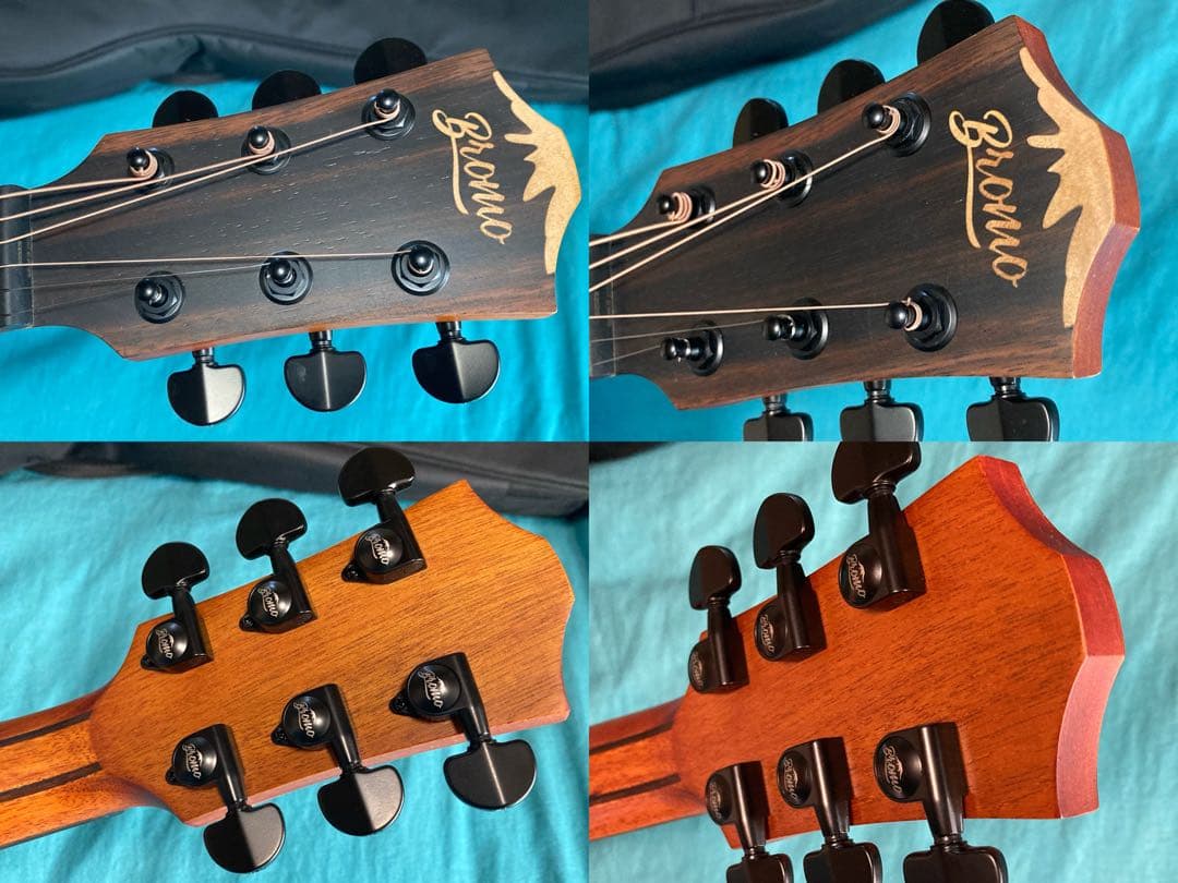 Bromo Guitars BAT8ME bk ブロモエレアコギター