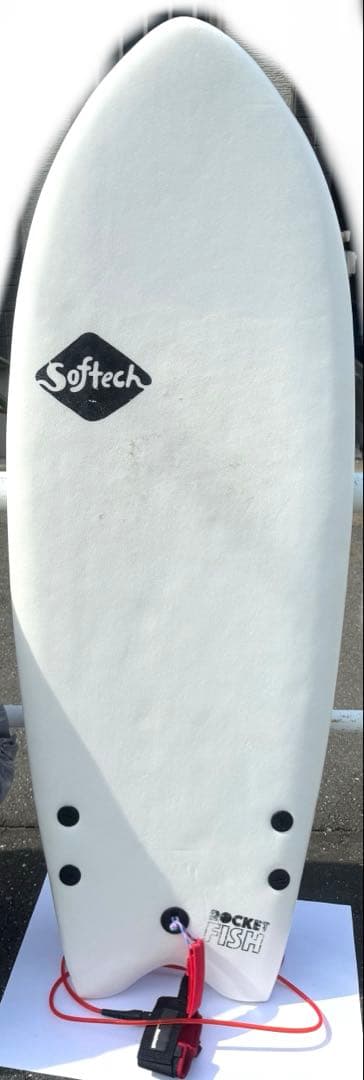 取りに来れる方　Softech Rocket Fish サーフボード　　4.8
