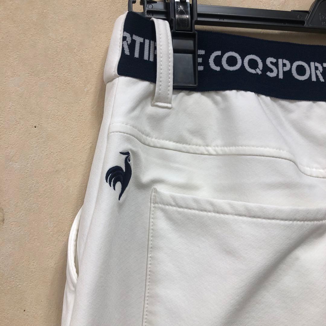 新品　ルコックスポルティフ レディース　裏起毛ストレートロングパンツ Lゴルフ