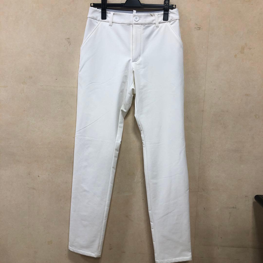 新品　ルコックスポルティフ レディース　裏起毛ストレートロングパンツ Lゴルフ