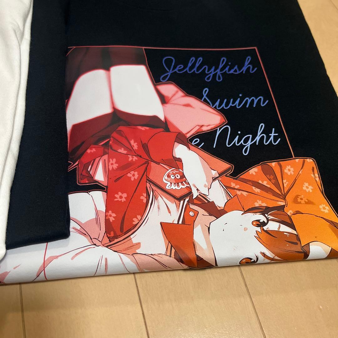 新品 L x3 夜のクラゲは泳げない Tシャツ