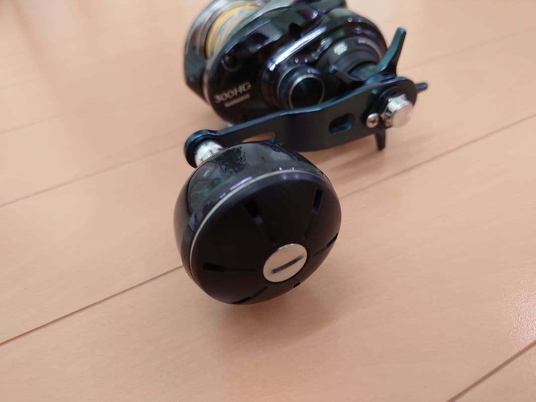 SHIMANO グラップラー 300HG ハンドルノブ付き