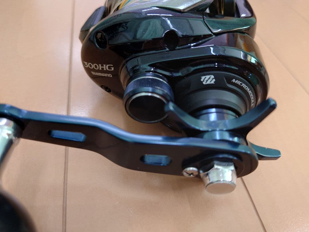 SHIMANO グラップラー 300HG ハンドルノブ付き