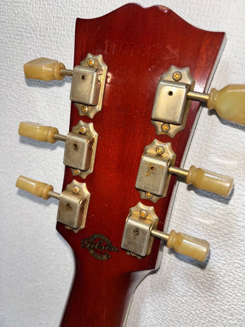 2018 gibson hummingbird vintage サイド割リペア済