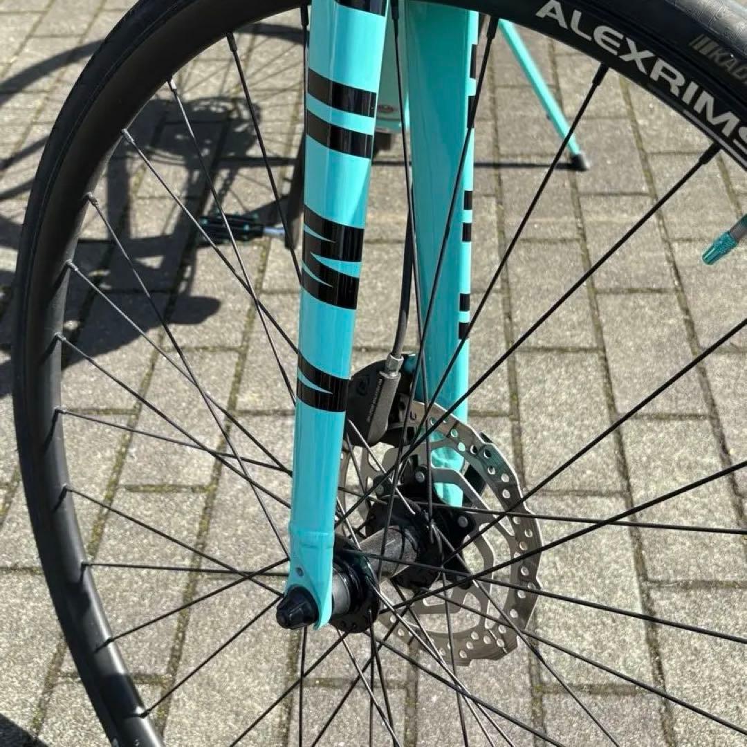 【直接引取限定】Bianchi ビアンキROMA3 54サイズ チェレステ