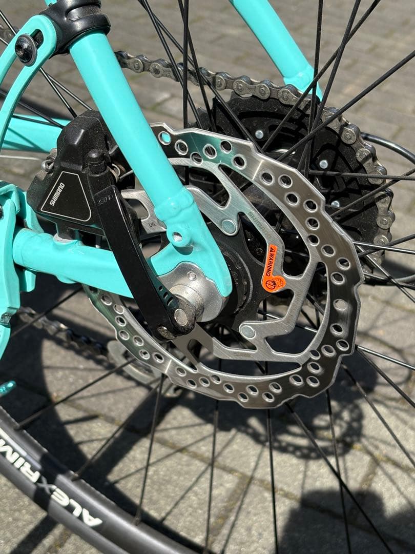 【直接引取限定】Bianchi ビアンキROMA3 54サイズ チェレステ