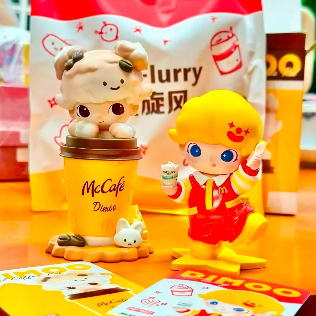【新品】POPMART中国限定DIMOOマクドナルド コラボシリーズ フィギュア