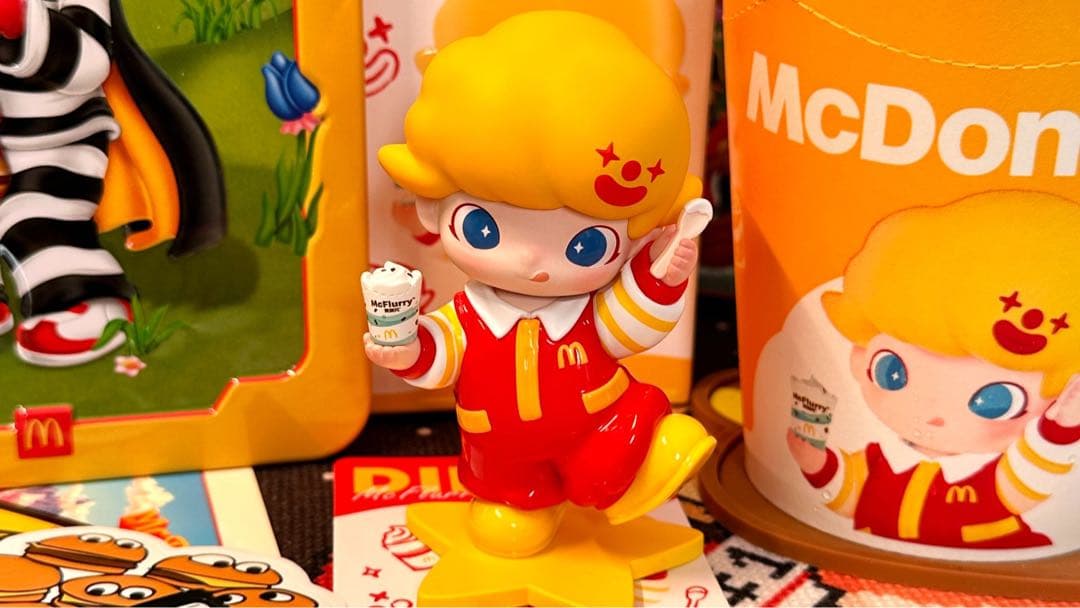 【新品】POPMART中国限定DIMOOマクドナルド コラボシリーズ フィギュア