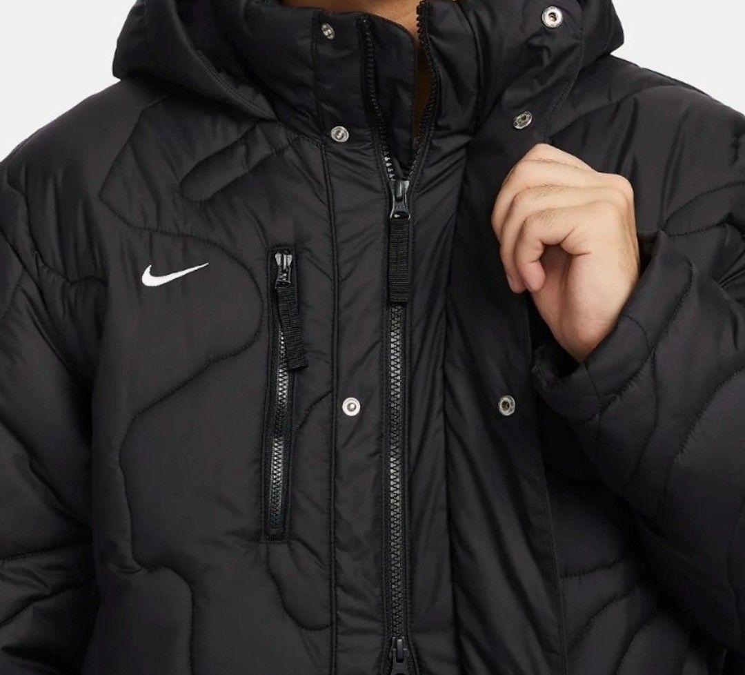 NIKE　Therma-FIT　ベンチコート　黒　М