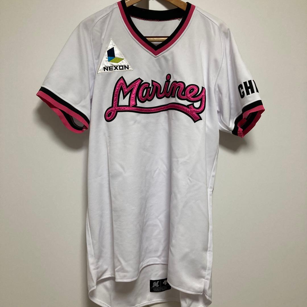 92-94年初代千葉ロッテ マリーンズ デサント 復刻ユニフォーム L size