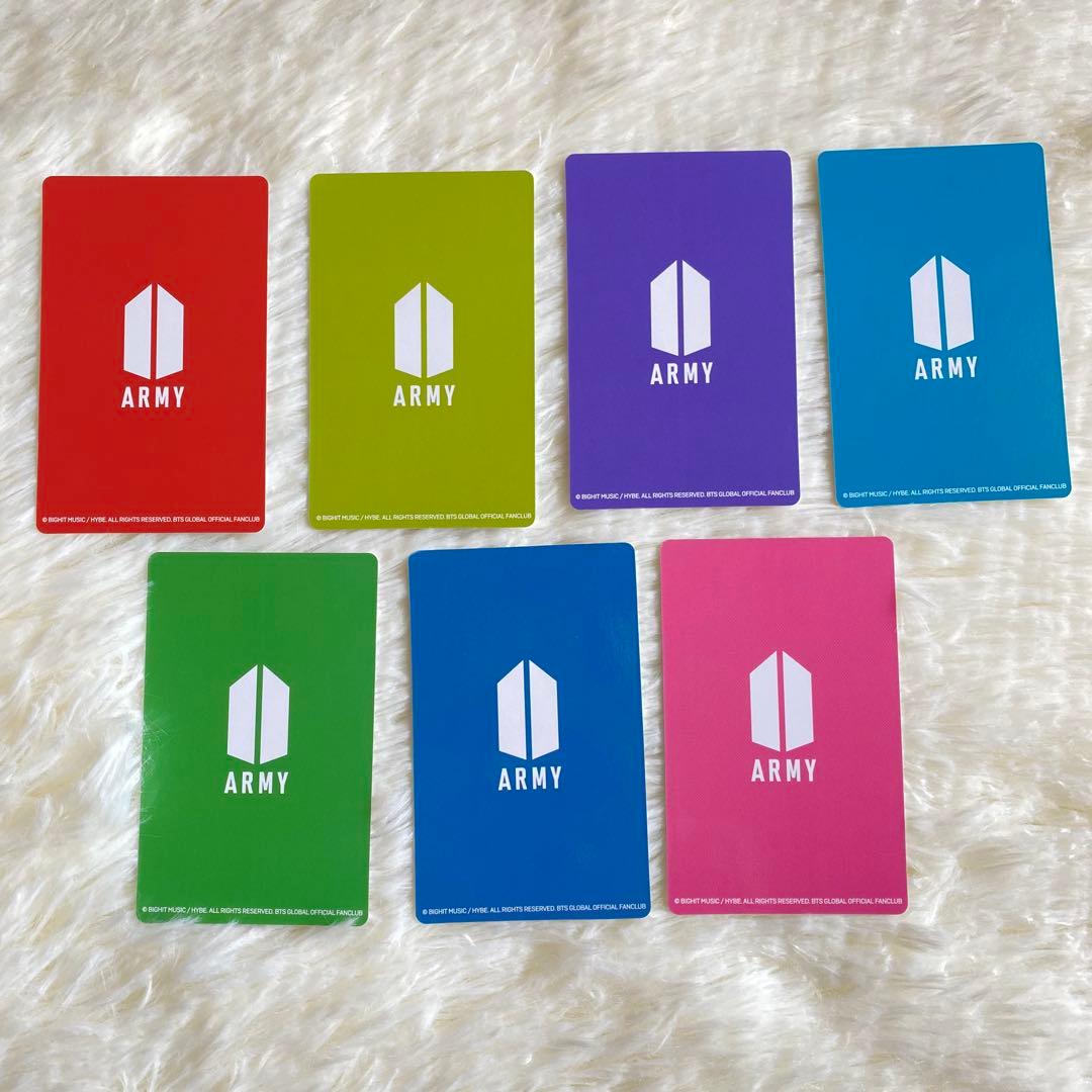 BTS JPFC アンケート　特典　トレカ