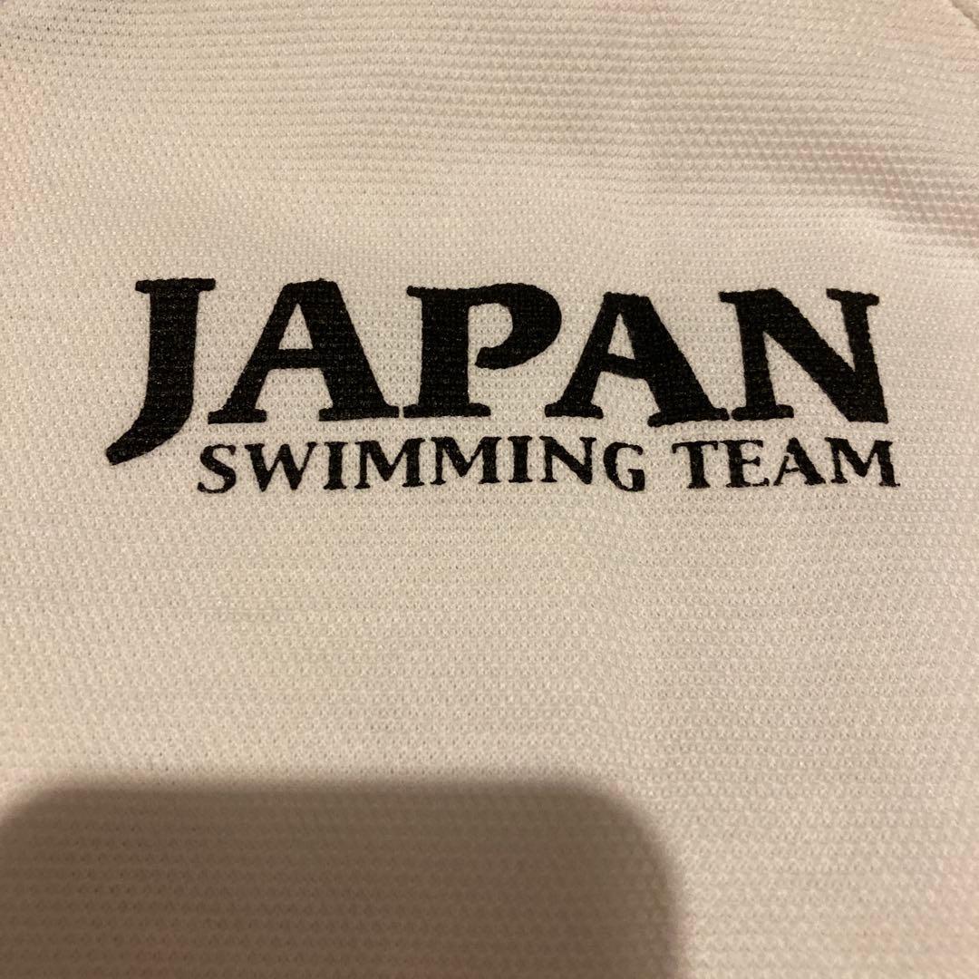 競泳 日本代表 ミズノ Tシャツ 白