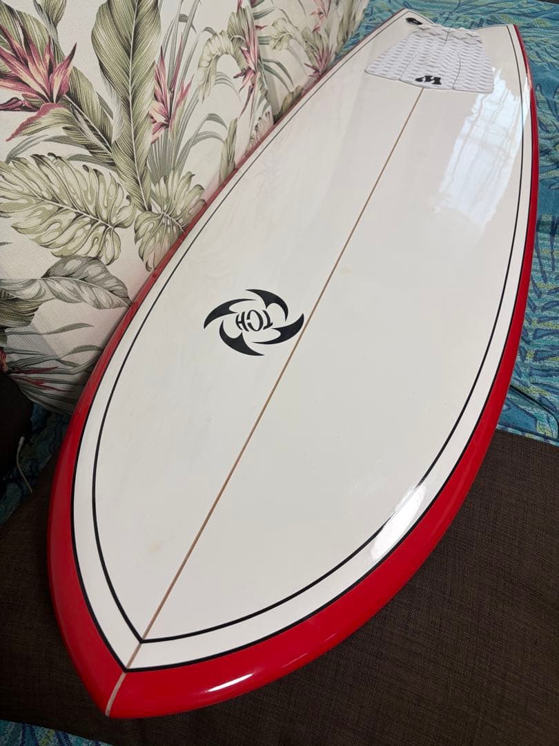 ハ*ン様 【美品】TCH サーフボード ツインフッシュ 6'1ft ツインフィン
