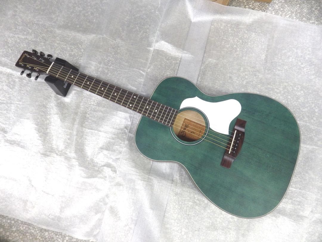 中古美品　Syairi トップ単板　エレアコギター　YEF-01　DBL